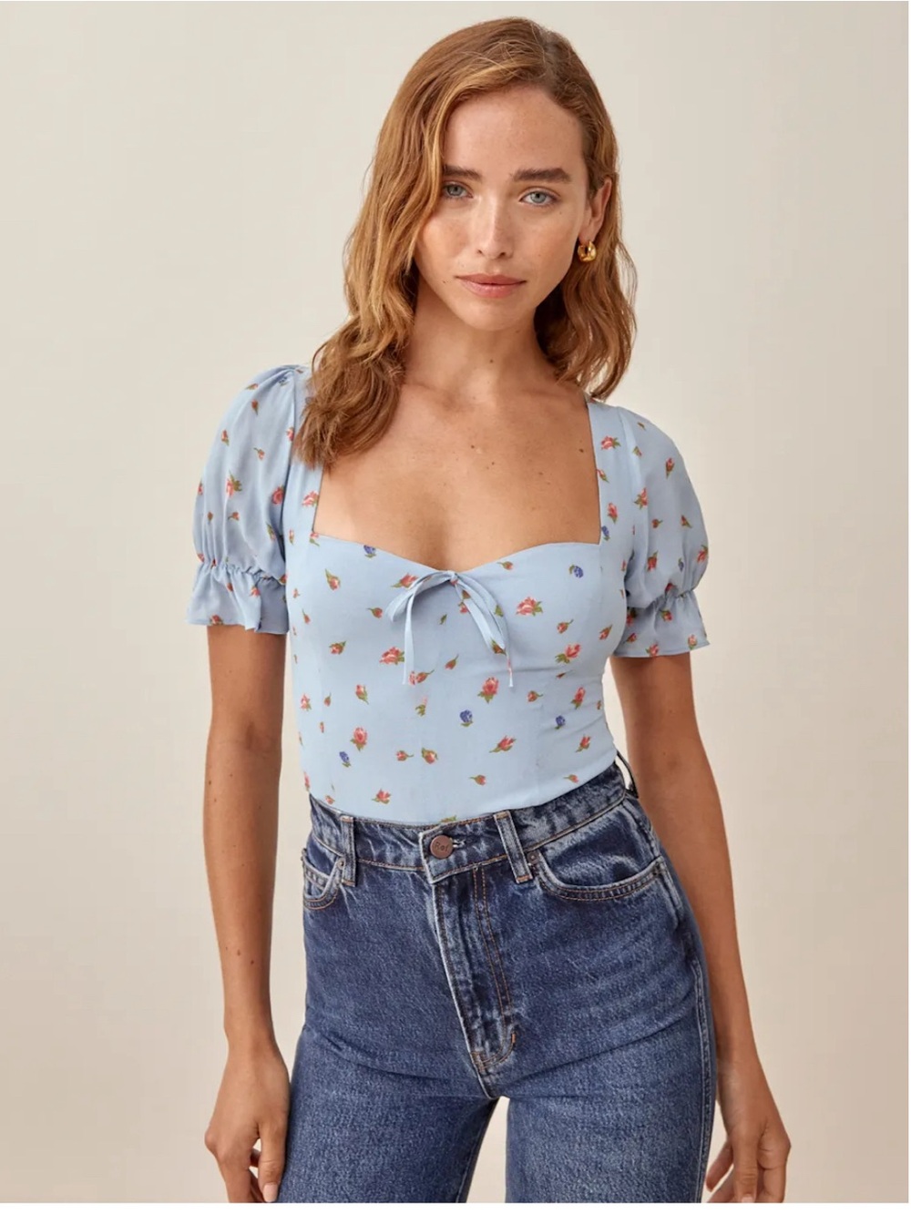 Reformation Delevan top size 10